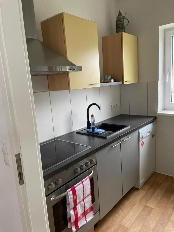 Zwei-Raum Wohnung Fuer Max. 4 Personen มัคเดอบวร์ก ภายนอก รูปภาพ